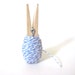 Destash - Blue Bakers Twine on Wooden Clothespin, 11 yards