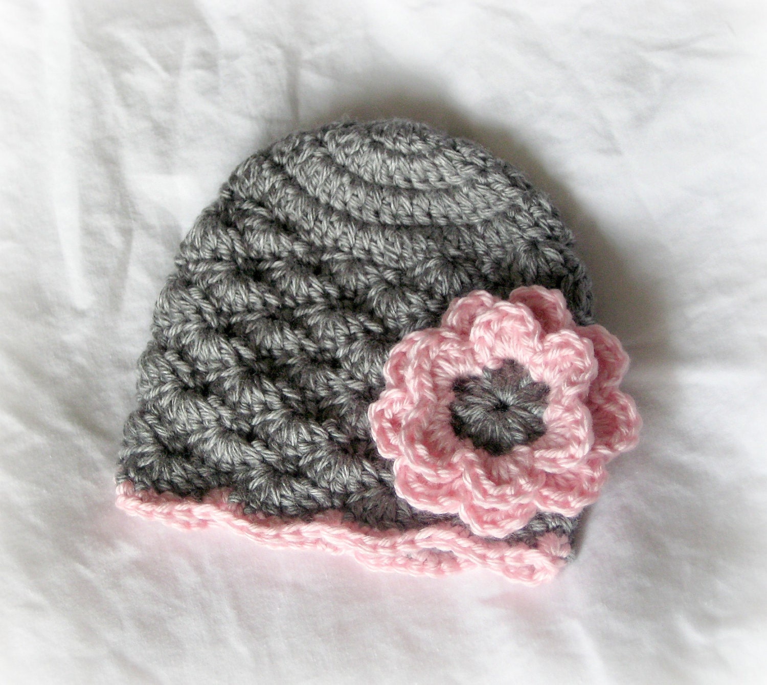 Crochet Baby Shell Beanie Newborn to 5T by littlebuttercupbaby