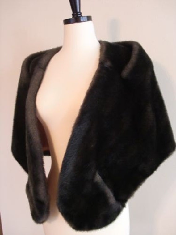 Faux Fur Stole