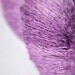 Smashed mauve hydrangea ooak - Silk/BabyCamel/Merino Yarn Lace weight
