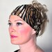 Cheetah Headband Hair Wrap Headband Leopard Animal Print Wide Hairwrap Head Scarf Yoga Bandana Stretch Elastic Spring Mothers Day Gift