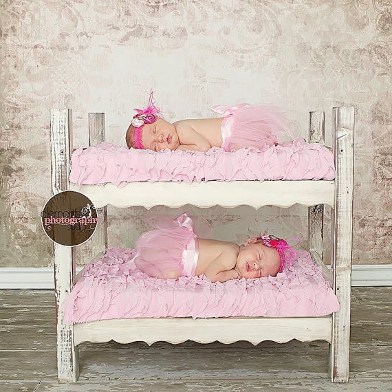 Items similar to mini bunk bed, photo prop for twins ...