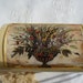 Dollhouse miniature linen chest - cream
