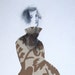 original mixed media , figurative, SILHOUETTE, paper