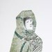 RAIN original mixed media figurative SILHOUETTE paper