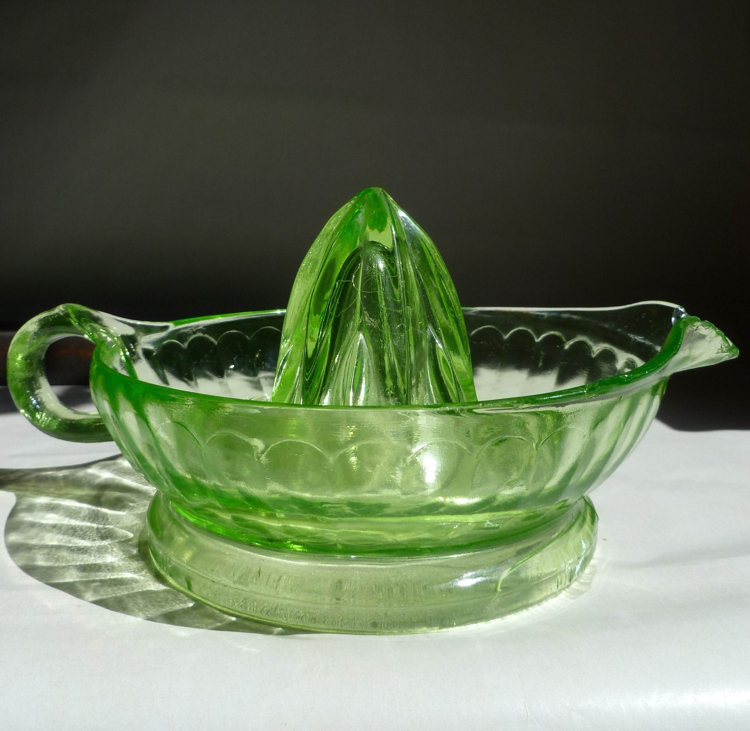 Vintage Green Depression Glass 52