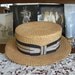 1920's Bowler Hat-Men's or Ladies-Straw