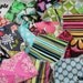 Dsigner Fabric Scrap Packs - Remnants - Surpise Bag of Mini Me size scraps 3oz total weight