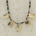 14k Solid Gold & Tourmaline Necklace