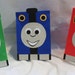 10 Handmade Thomas The Tank Engine And Friends James Percy Train INSPIRED Kids Birthday Party Theme Favors Treat Favor Loot Goody Gift Sacks Bags