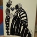 Jez4U BEST Wedding GIFT Silhouette 8" X 10" Canvas Personalized with First, Middle, Last name, Maiden and Married Name