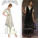 Simplicity 8474 by Jane Mohr Designs Misses' Retro Dress, Purse and Knit Top Sewing Pattern - uncut - Size 18, 20, 22 - Bust 40, 42, 44