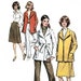 Simplicity 9929 Vintage 70s Misses' Jacket, Pants and Wrap Skirt Sewing Pattern - Uncut - Size18 - Bust 40
