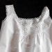 French Vintage Nightgown Fine Cotton with Lovely Detailing