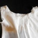 French Vintage Nightgown Fine Linen with Lovely Detailing