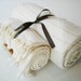 SET - Turkish BATH Towel Peshtemal and Peshkir Set - SOFT Bamboo and Cotton