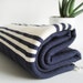 Turkish BATH Towel Handwoven Peshtemal - SOFT - Navy Blue
