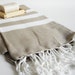 SALE // Turkish BATH Towel Peshtemal - Soil Color