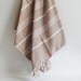 Turkish BATH Towel - Classic Peshtemal - Desert Sand