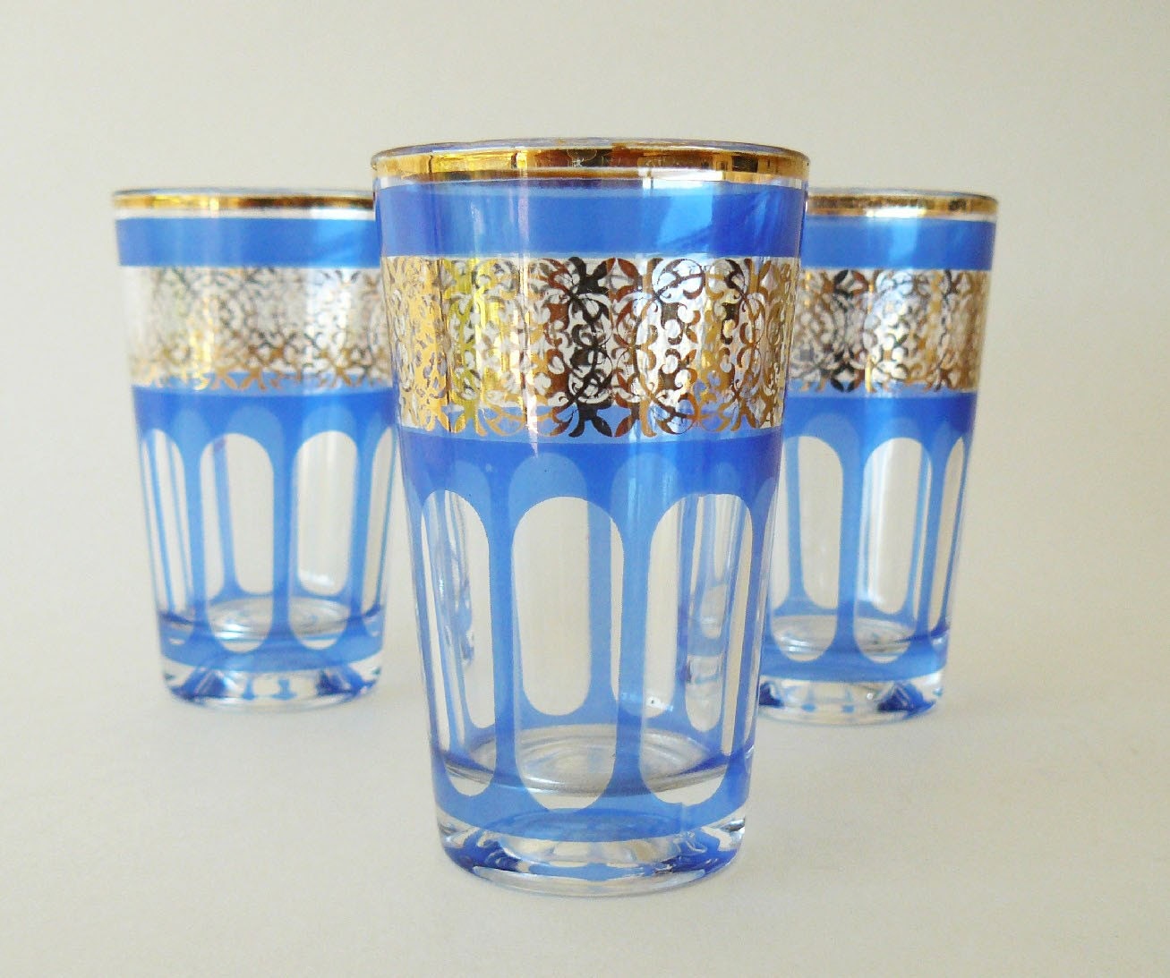 plastic moroccan tea glasses