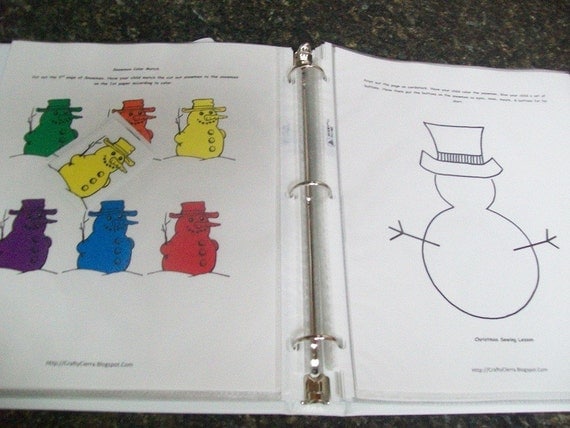 Items similar to 25 Page Toddler Christmas Activity Book- PDF File on Etsy