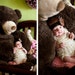 NB to 3t Lace Romper Brooch and Headband Set