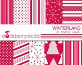 Winterland Digital Scrapbooking Paper Pack Il_170x135