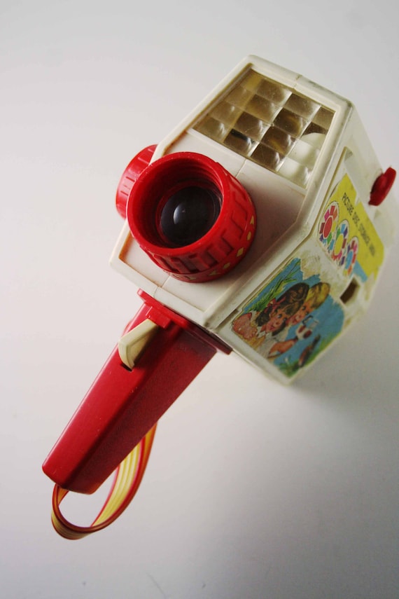 Vintage Fisher Price Music Box Movie Camera