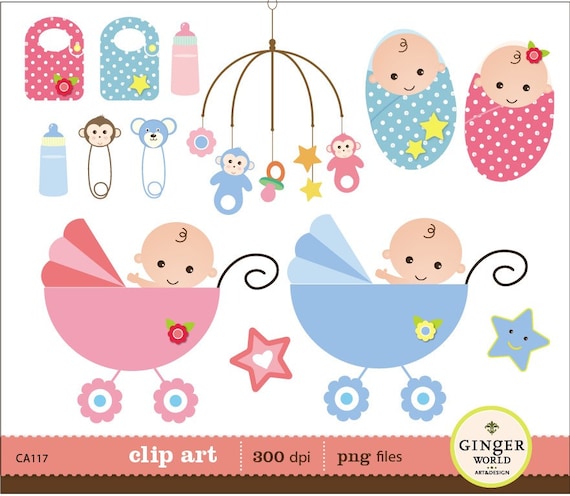 baby shower clipart etsy - photo #3