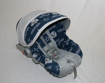 Baby Boy Infant Car Seat Cover, Dallas Cowboys Car Seat Covers, Baby Car Seat Covers, Infant Car Seat reaby seat cover