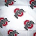 RESERVED for Colleen OHIO STATE Infant car seat cover - Custom Order