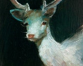 Luminous White Stag - Open Edition Print Luminous White Stag - Open Edition Print
