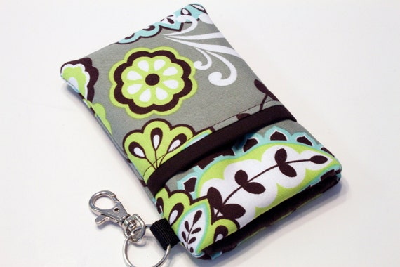 Fabric iPhone case iPhone 4 Case iphone Pouch by kreatedbykim