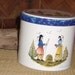 Nice Tin by Massilly in France Might Be Wedding Day Lady is Carrying Flowers