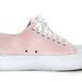 Grunge Peachy Pastel Platform Lace Up Sneakers // 8.5