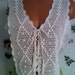 Crotchet Cotton Vest, Medium to Large