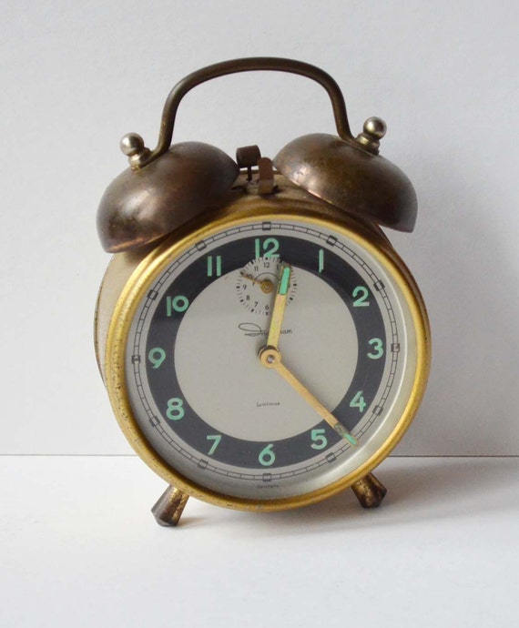 1950s Radium Alarm Clock Germany