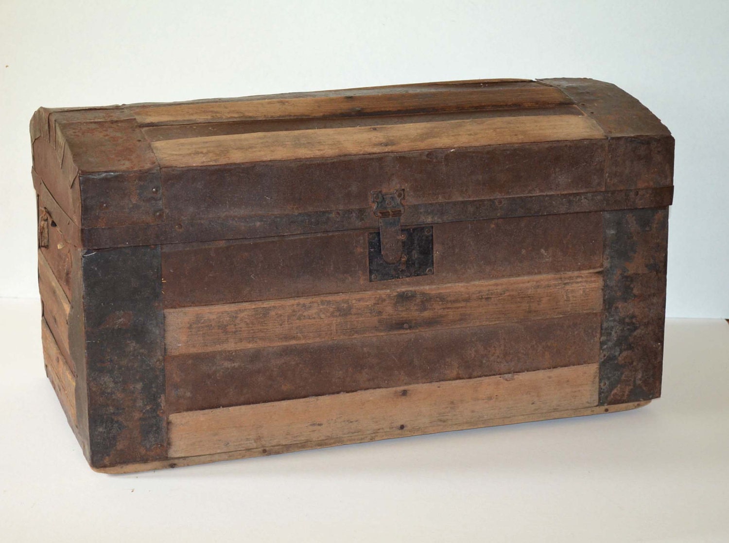Antique Child's Steamer Trunk