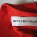 Reserved for Prachi until June 25th Nipon Boutique Red White Blue Linen Dress