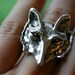 Fox Ring in Silver
