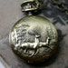 Deer Pocket Watch Necklace