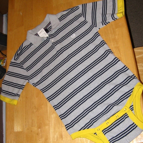 baby golf polo onesie