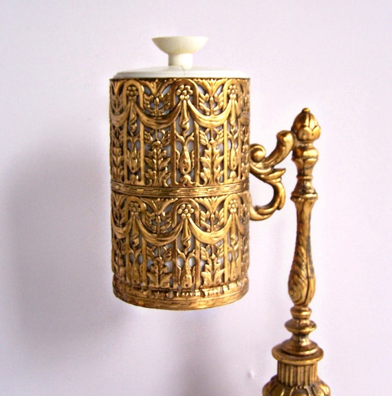 Vintage Gold Dixie Cup Holder
