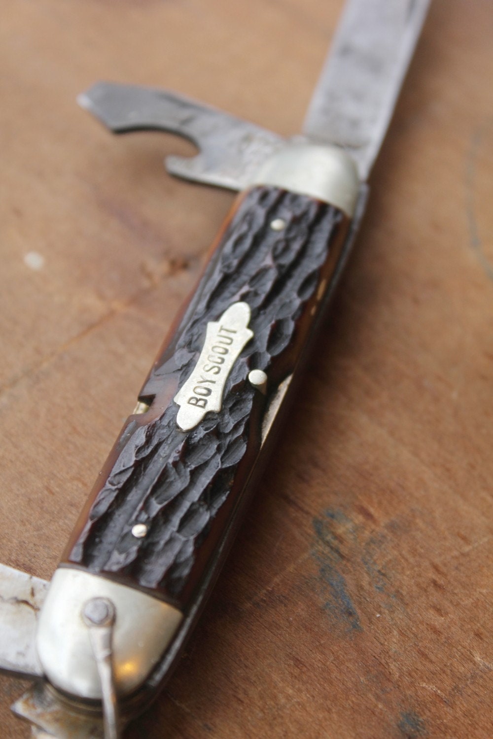 Vintage 50's German Solingen Boy Scout pocket knife