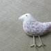 felt brooch LITTLE SEAGULL / ready to ship