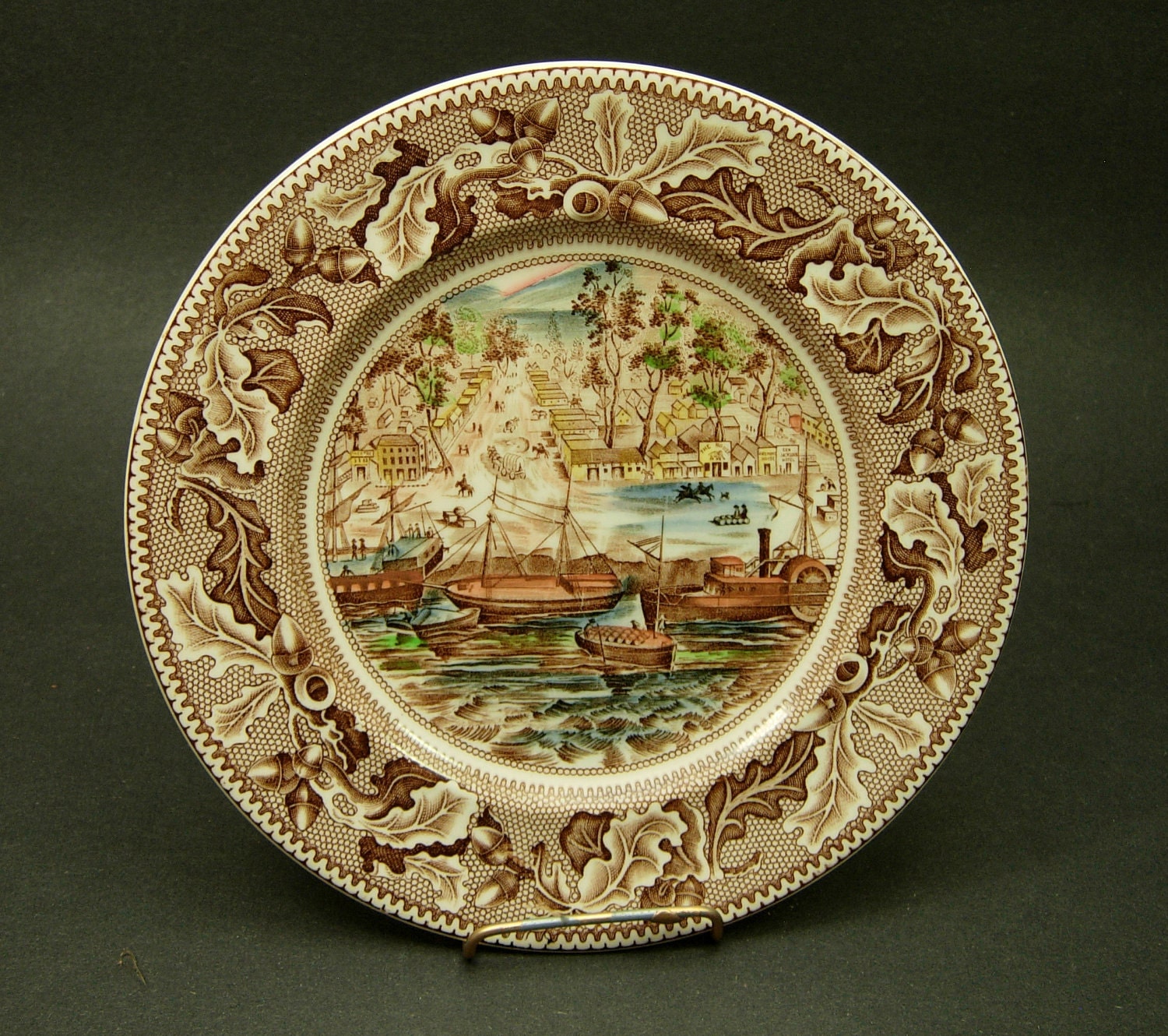 Historic America Plate Collectors plate Johnson Brothers