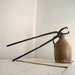 Hand Forged Tongs Primitive Iron Tongs Antique Blacksmithing Tool