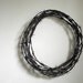 Barbed Wire Wreath Antique Weathered Rusty Patina Wall Hanging Rustic Primitive Farmhouse Decor Garden Decor