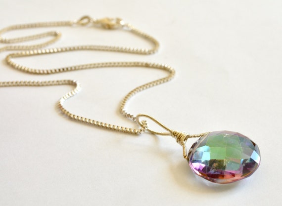 Mystic Topaz Necklace