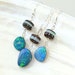 Australian Boulder Opal Earrings And Necklace Set